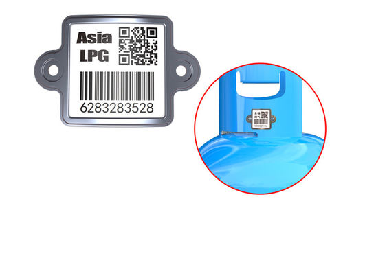 Código de barras de seguimento e QR Code do LPG do cilindro inquebrável do ar livre