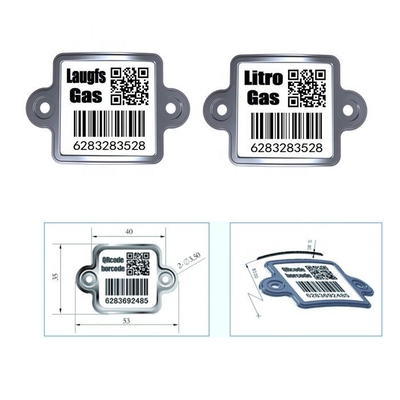 Da resistência durável do risco da etiqueta do código de barras do cilindro de gás varredura rápida de seguimento de PDA QR do LPG