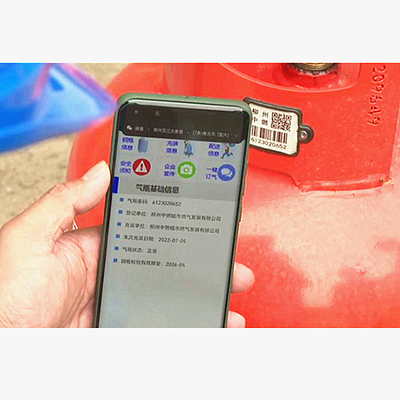 Proteção UV de seguimento da etiqueta da gestão do cilindro de gás da etiqueta do ativo esperto exterior