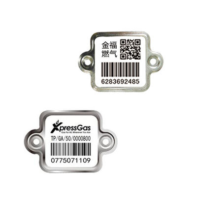 QR Code da etiqueta do código de barras do cilindro de Xiangkang LPG que faz a varredura simplesmente por PDA ou pelo móbil