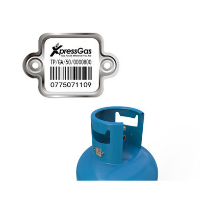 Ex-prova Anti-UV dobrável da varredura de Digitas Indentity da etiqueta do código de barras do cilindro de  LPG