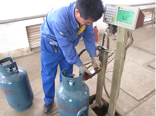 Divisão à prova de explosões das máquinas de enchimento 50g do cilindro de gás de ATEX LPG